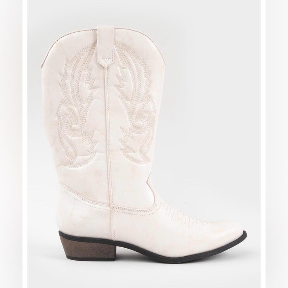 COCONUTS by Matisse gaucho women’s western boot white size 9 - Picture 9 of 9